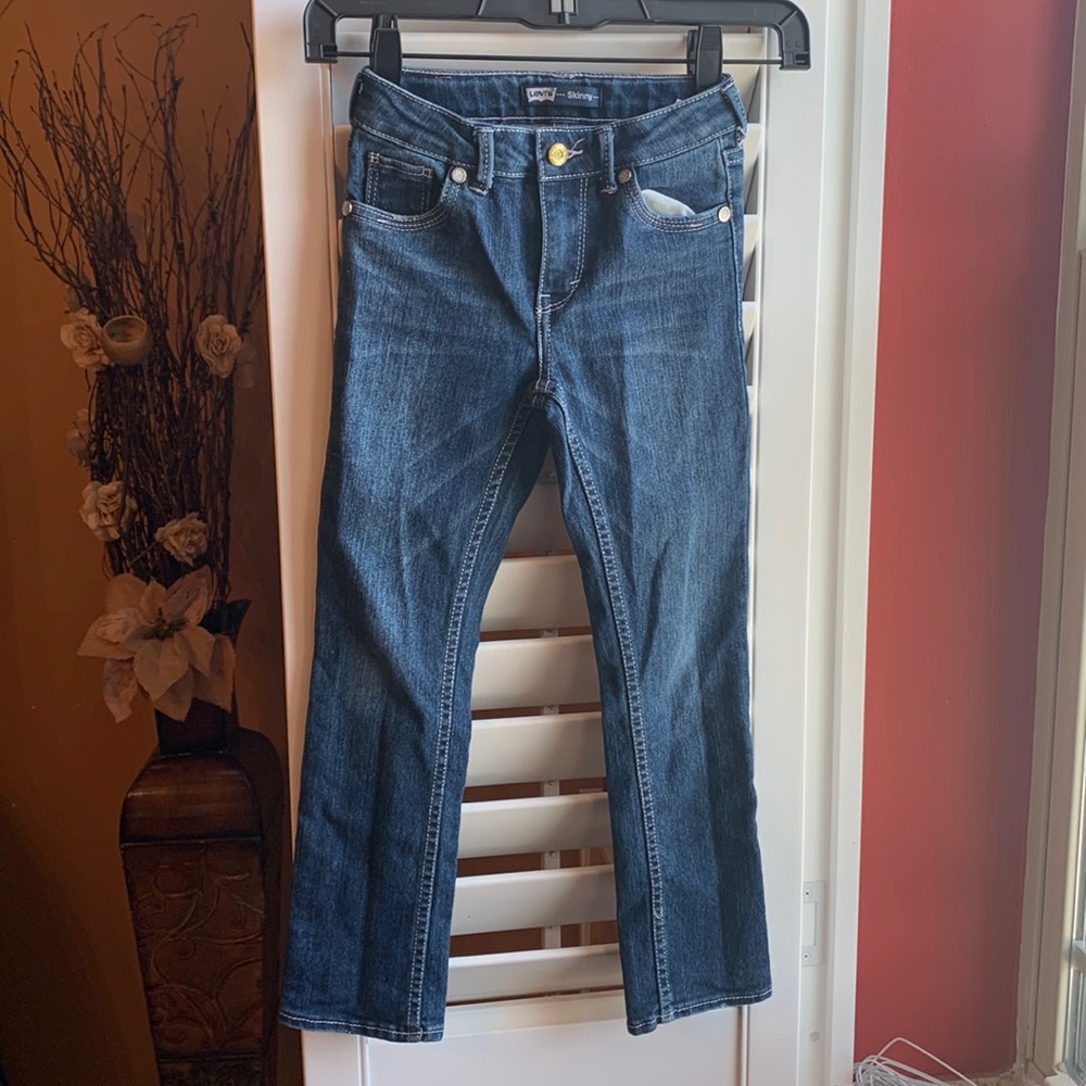 Levi jeans with embellishments